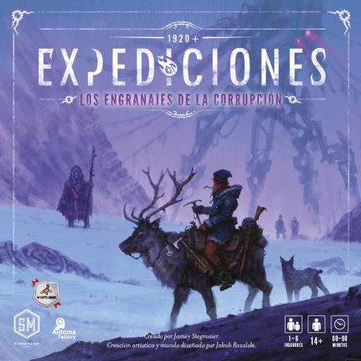 Imagen de juego de mesa: «Expediciones – Los Engranajes de la Corrupcion»