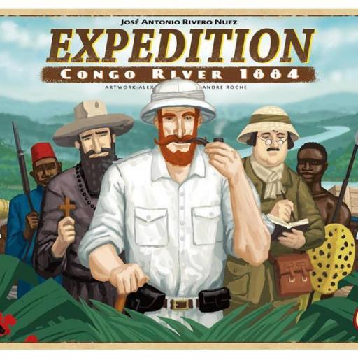 Imagen de juego de mesa: «Expedition: Congo River 1884»
