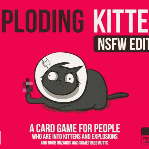 Imagen de juego de mesa: «Exploding Kittens: Edición NSFW»
