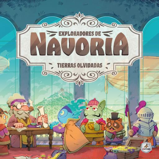 Imagen de juego de mesa: «Exploradores de Navoria: Tierras Olvidadas»