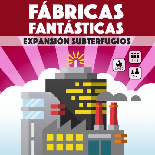 Imagen de juego de mesa: «Fábricas Fantásticas: Expansión Subterfugios»