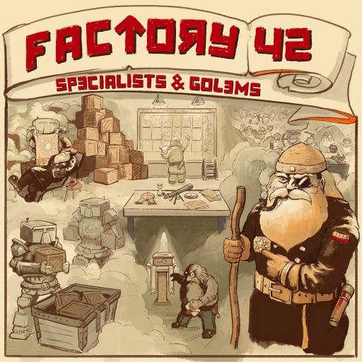 Imagen de juego de mesa: «Factory 42: Specialists & Golems»