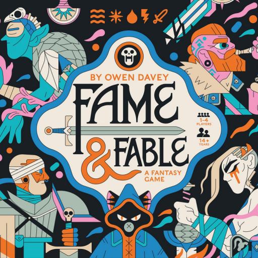 Imagen de juego de mesa: «Fame & Fable»