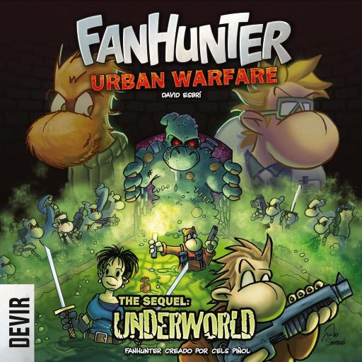 Imagen de juego de mesa: «Fanhunter: Urban Warfare 2 – The Sequel: Underworld»