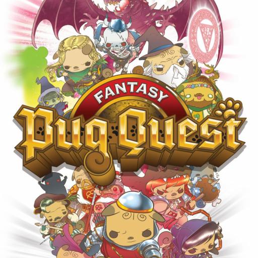 Imagen de juego de mesa: «Fantasy Pug Quest»