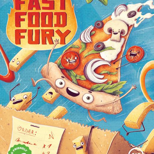 Imagen de juego de mesa: «Fast Food Fury»