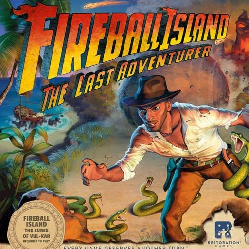 Imagen de juego de mesa: «Fireball Island – The Last Adventurer»