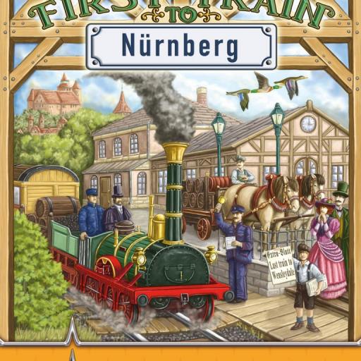 Imagen de juego de mesa: «First Train to Nuremberg»