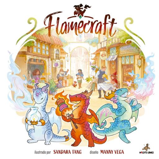 Imagen de juego de mesa: «Flamecraft»