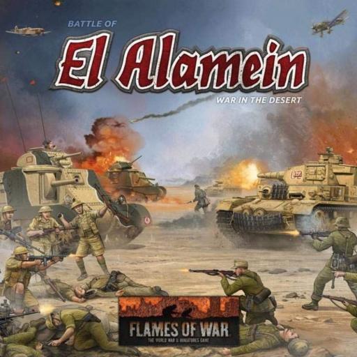 Imagen de juego de mesa: «Flames of War: Battle of El Alamein – War in the Desert»