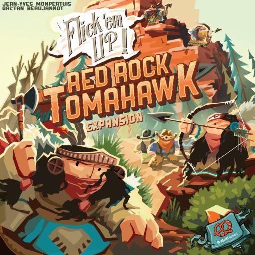 Imagen de juego de mesa: «Flick 'em Up!: Red Rock Tomahawk»