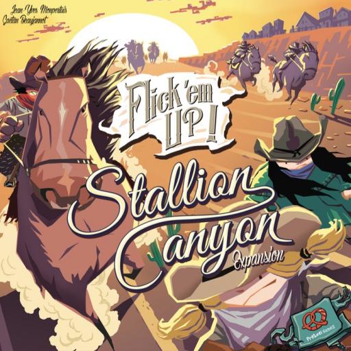 Imagen de juego de mesa: «Flick 'em Up!: Stallion Canyon»