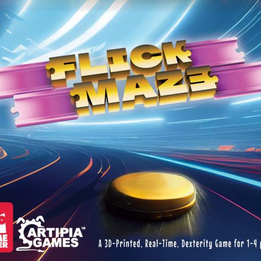 Imagen de juego de mesa: «Flick Maze»
