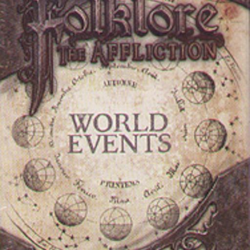 Imagen de juego de mesa: «Folklore: The Affliction – World Events»