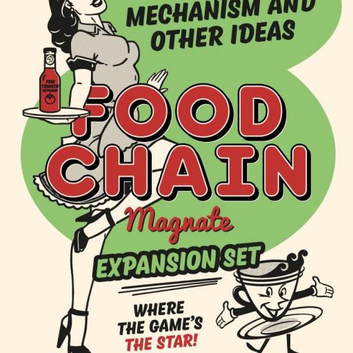 Imagen de juego de mesa: «Food Chain Magnate: El mecanismo del ketchup y otras ideas»