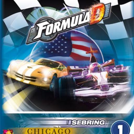 Imagen de juego de mesa: «Formula D: Circuits 1 – Sebring & Chicago»