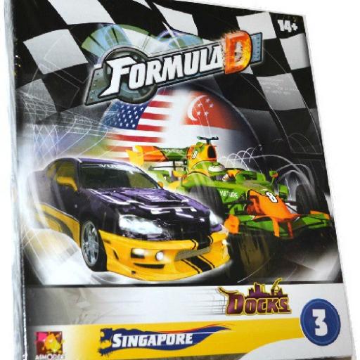 Imagen de juego de mesa: «Formula D: Circuits 3 – Singapore & The Docks»