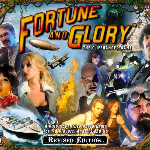 Imagen de juego de mesa: «Fortune and Glory: The Cliffhanger Game»