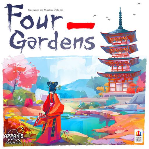 Imagen de juego de mesa: «Four Gardens»