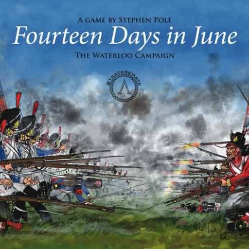 Imagen de juego de mesa: «Fourteen Days in June: the Waterloo Campaign»