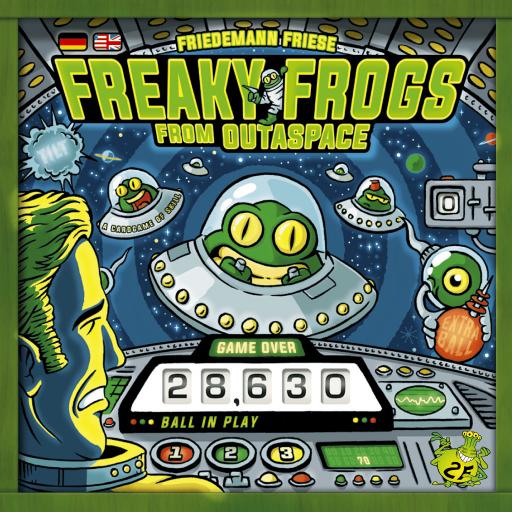 Imagen de juego de mesa: «Freaky Frogs From Outaspace»