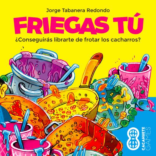 Imagen de juego de mesa: «Friegas Tú »