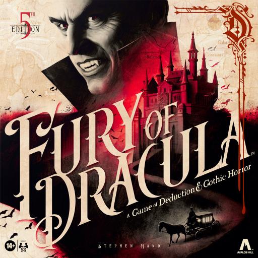 Imagen de juego de mesa: «Fury of Dracula (Fifth Edition)»