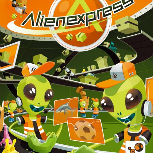Imagen de juego de mesa: «Galaxy Express»