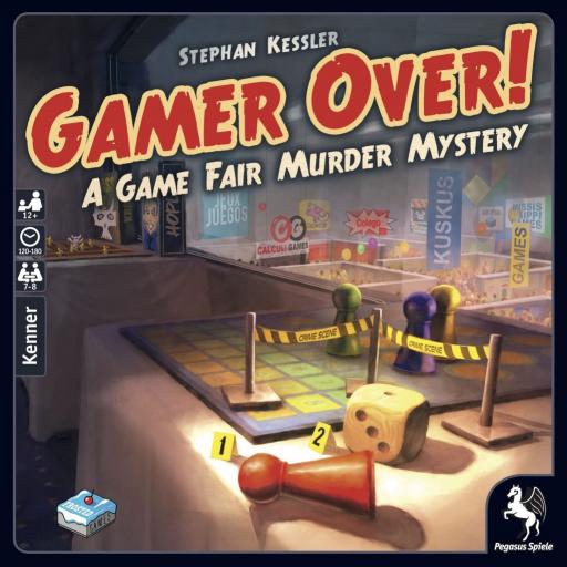 Imagen de juego de mesa: «Gamer Over! A Game Fair Murder Mystery»