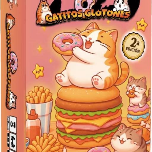 Imagen de juego de mesa: «Gatitos Glotones»