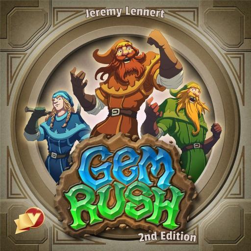 Imagen de juego de mesa: «Gem Rush (Second Edition)»