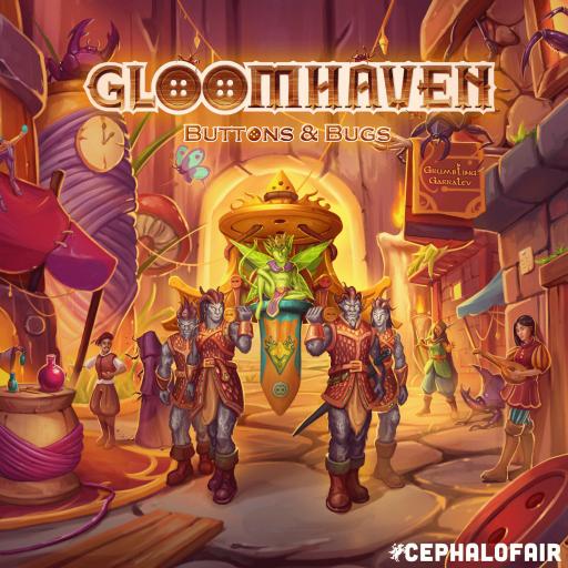 Imagen de juego de mesa: «Gloomhaven: Botones y Bichos»