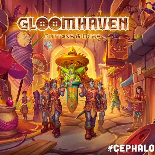 Imagen de juego de mesa: «Gloomhaven: Botones y Bichos»
