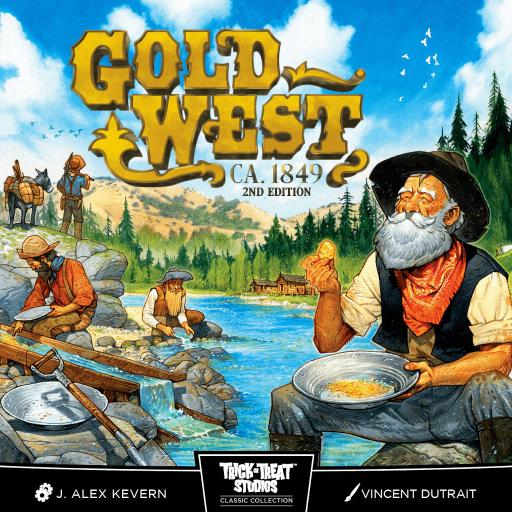 Imagen de juego de mesa: «Gold West»