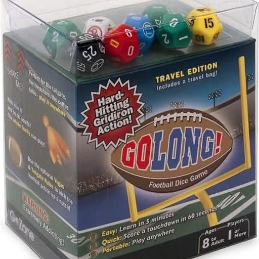 Imagen de juego de mesa: «GoLong Football Dice Game»