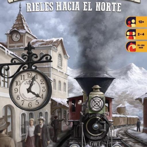 Imagen de juego de mesa: «Great Western Trail - Rieles hacia el Norte»