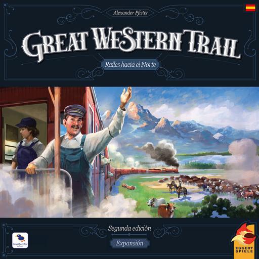 Imagen de juego de mesa: «Great Western Trail (Segunda edición): Raíles hacia el Norte»