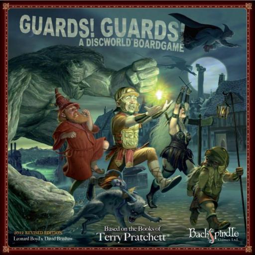Imagen de juego de mesa: «Guards! Guards! A Discworld Boardgame»