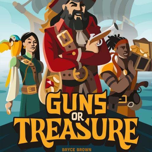 Imagen de juego de mesa: «Guns or Treasure»