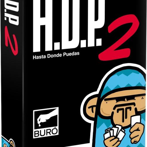 Imagen de juego de mesa: «H.D.P. 2: Hasta Donde Puedas»