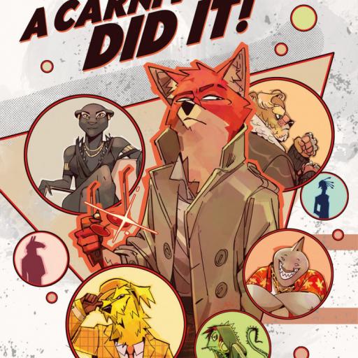 Imagen de juego de mesa: «¡Ha sido un carnívoro!»