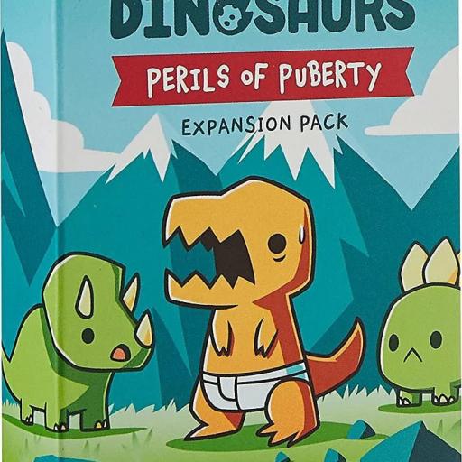 Imagen de juego de mesa: «Happy Little Dinosaurs: Los Peligros de la Pubertad»