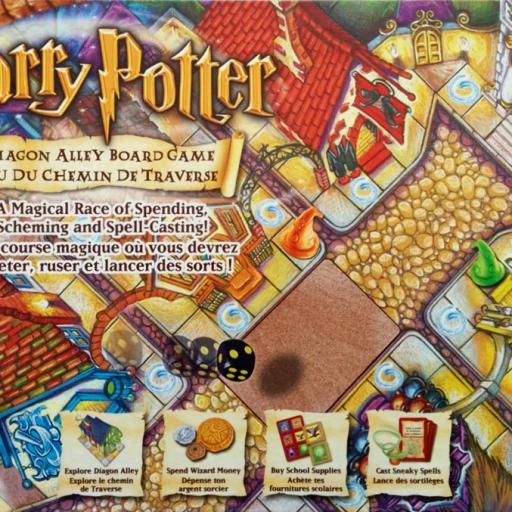 Imagen de juego de mesa: «Harry Potter: Diagon Alley Board Game»