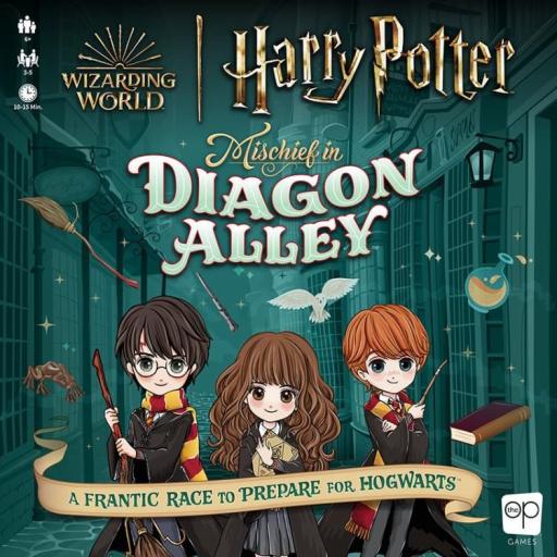 Imagen de juego de mesa: «Harry Potter: Mischief on Diagon Alley»