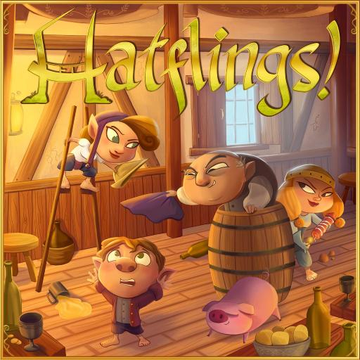 Imagen de juego de mesa: «Hatflings!»