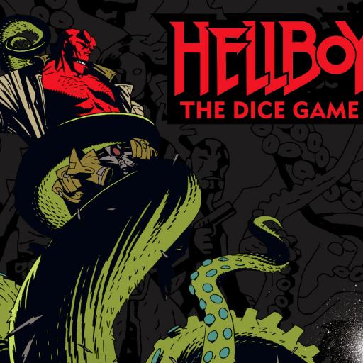 Imagen de juego de mesa: «Hellboy: The Dice Game»