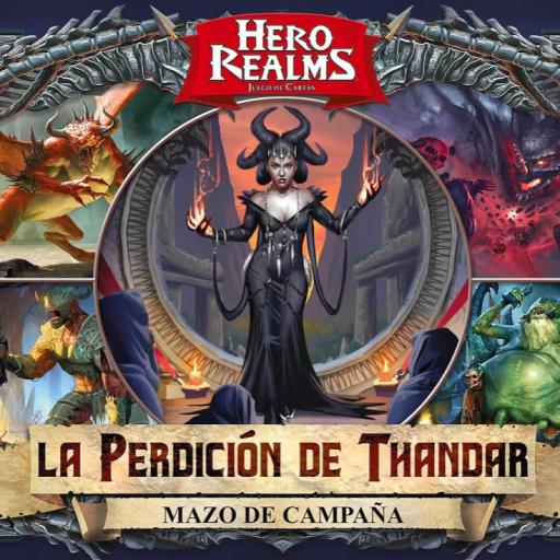 Imagen de juego de mesa: «Hero Realms: La perdición de Thandar»