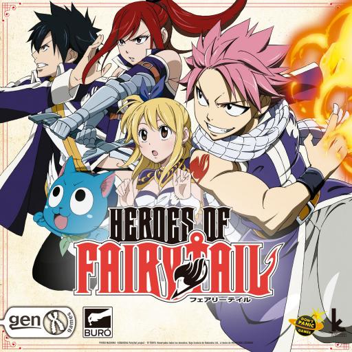 Imagen de juego de mesa: «Héroes de Fairy Tail»