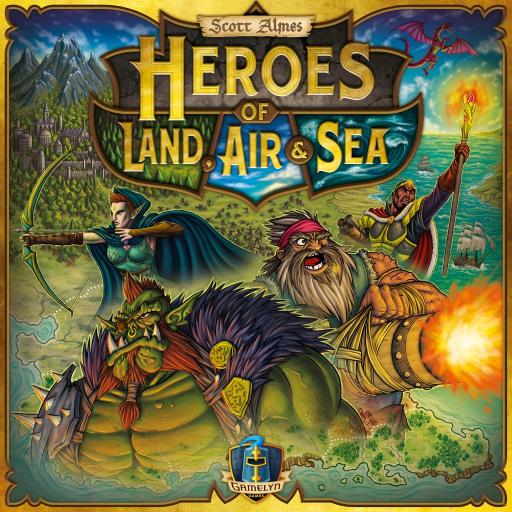 Imagen de juego de mesa: «Heroes of Land, Air & Sea»
