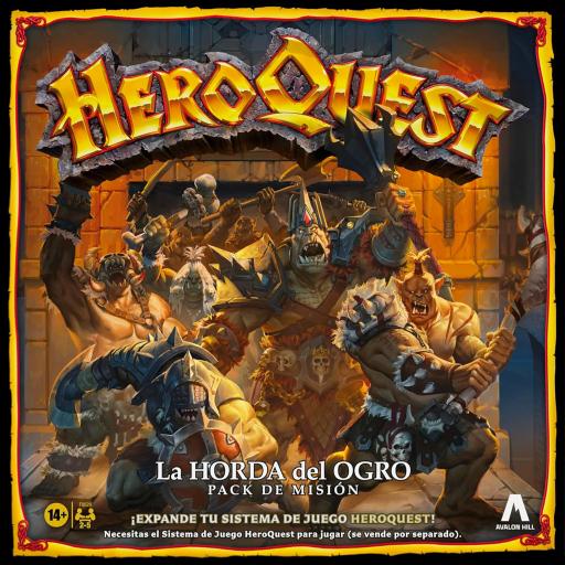 Imagen de juego de mesa: «HeroQuest: La Horda del Ogro»